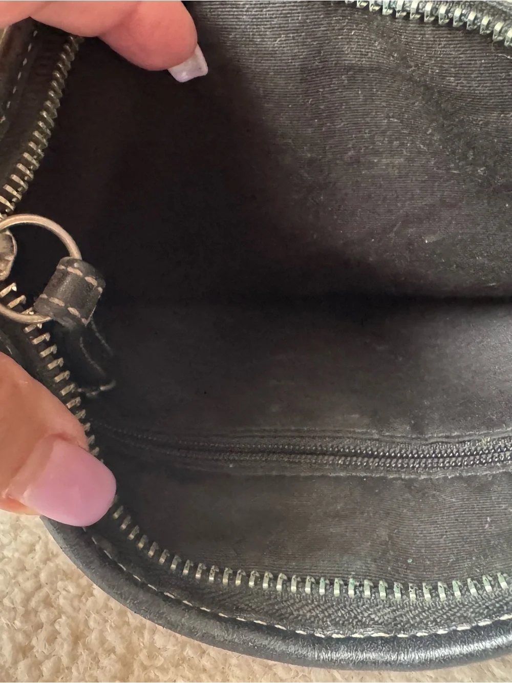 Coach Signature Small Crossbody Bag in Black